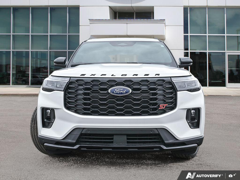NEW 2026 Ford Explorer ST - Star White Tri-coat Metallic Exterior / ONYX MIKO Interior - $73,919 - Stock #E60832 - VIN 1FMWK8GC7TGB60838 - Photo 2
