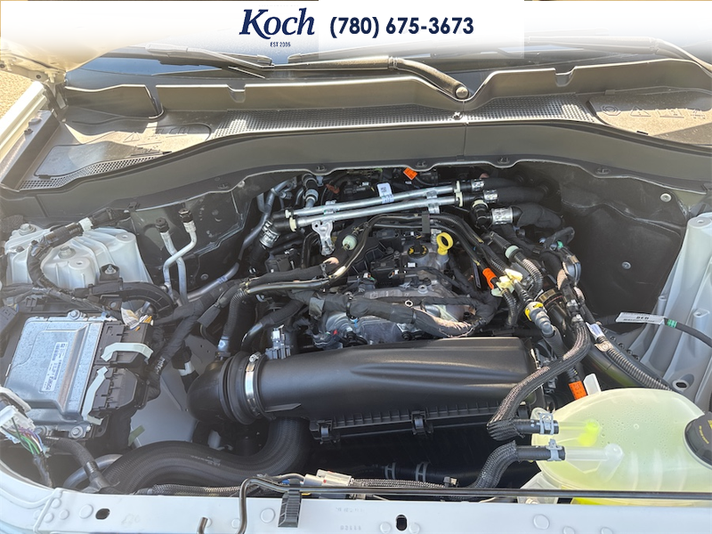 NEW 2026 Ford Explorer Tremor - Star White Tri-Coat Exterior / ONYX, HEAT/VENTILATED MIKO SUEDE SPORT CAPTAIN'S CHAIRS Interior - $66,780 - Stock #A26207 - VIN 1FMUK8JH7TGB86660 - Photo 35