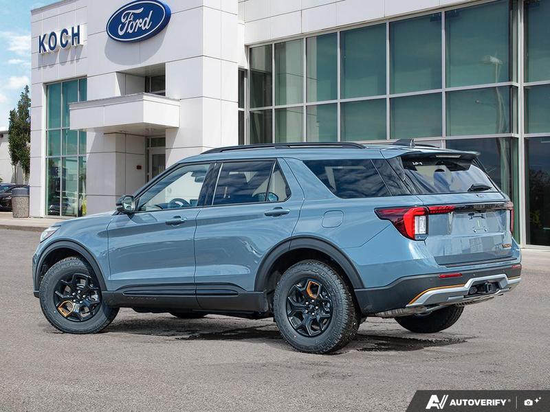 NEW 2026 Ford Explorer Tremor - Vapor Blue Exterior / ONYX MIKO Interior - $66,129 - Stock #E60371 - VIN 1FMUK8JH9TGB03410 - Photo 4