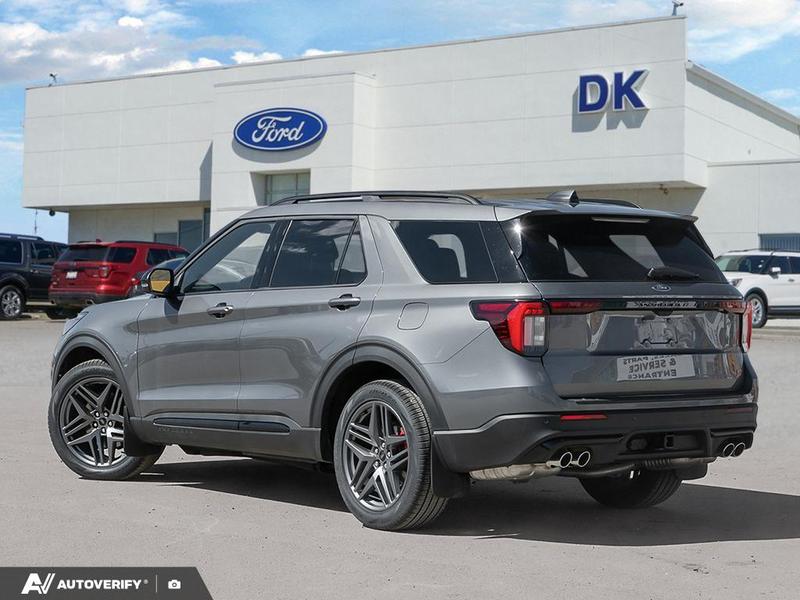 NEW 2026 Ford Explorer ST - Carbonized Grey Metallic Exterior / ONYX MIKO Interior - $73,642 - Stock #D60520 - VIN 1FMWK8GC7TGA84411 - Photo 4
