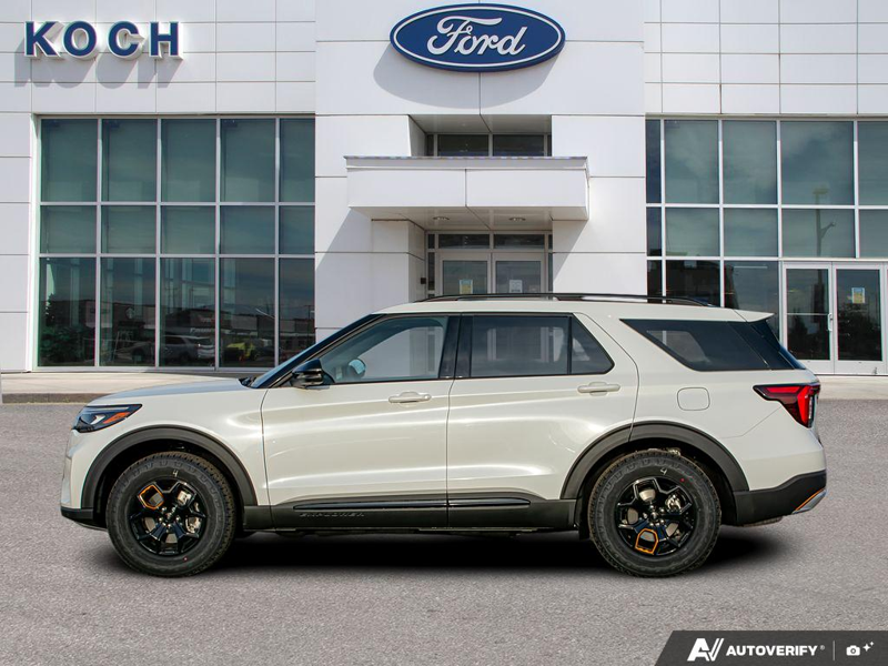 NEW 2026 Ford Explorer Tremor - Star White Tri-coat Metallic Exterior / ONYX ACTIVEX Interior - $63,869 - Stock #E60097 - VIN 1FMUK8JH8TGA28831 - Photo 3