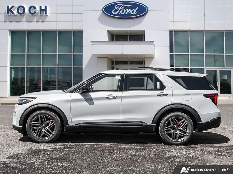 NEW 2026 Ford Explorer ST - Space White Metallic Exterior / ONYX MIKO Interior - $68,698 - Stock #E60197 - VIN 1FMWK8GC7TGA82528 - Photo 3