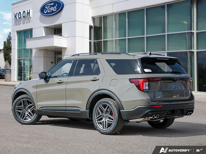 NEW 2026 Ford Explorer ST - Marsh Gray Exterior / ONYX MIKO Interior - $72,869 - Stock #E60162 - VIN 1FMWK8GC5TGA83631 - Photo 4