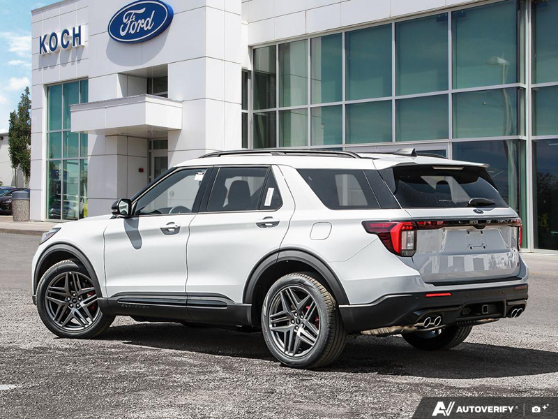 NEW 2026 Ford Explorer ST - Space White Metallic Exterior / ONYX MIKO Interior - $68,698 - Stock #E60197 - VIN 1FMWK8GC7TGA82528 - Photo 4