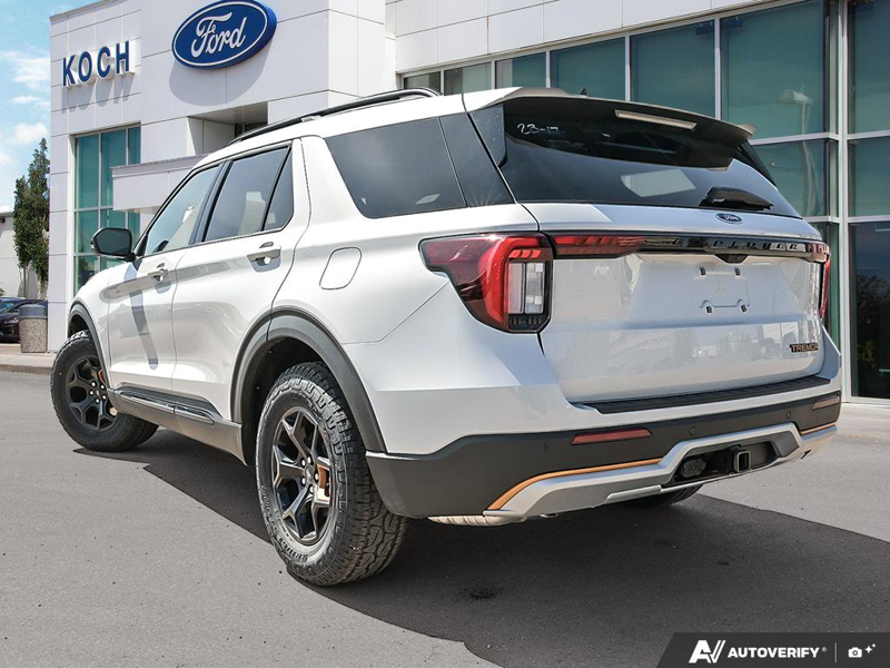 NEW 2026 Ford Explorer Tremor - Space White Metallic Exterior / ONYX MIKO Interior - $72,869 - Stock #E60223 - VIN 1FMWK8JC9TGA83995 - Photo 4