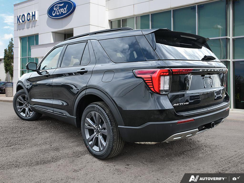 NEW 2026 Ford Explorer Active - Agate Black Exterior / DARK SPACE GREY ACTIVEX Interior - $56,129 - Stock #E60538 - VIN 1FMUK8DH3TGB45499 - Photo 4