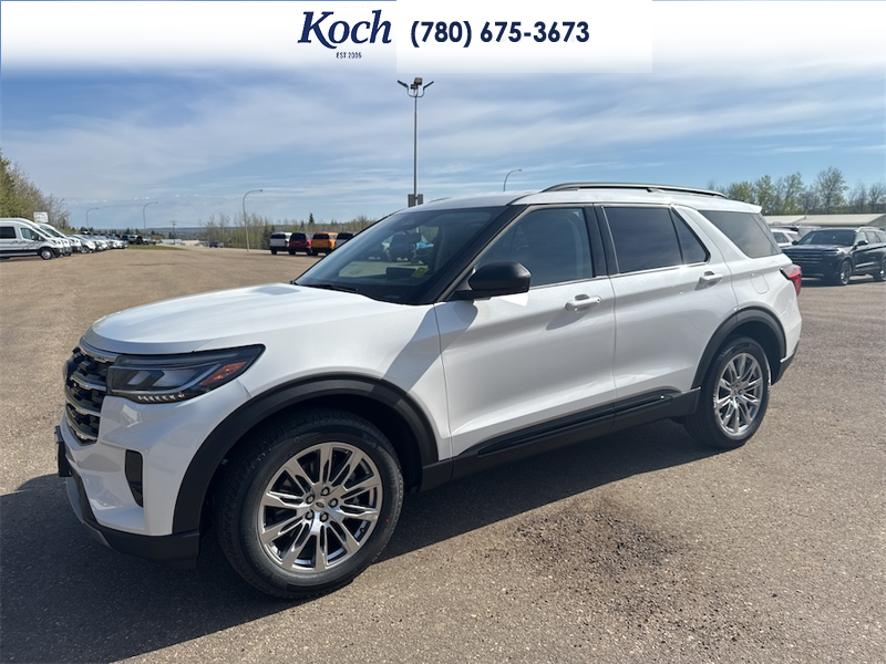NEW 2026 Ford Explorer Active - Star White Tri-coat Metallic Exterior / DARK SPACE GREY ACTIVEX Interior - $60,930 - Stock #A26181 - VIN 1FMUK8DH4TGB58794 - Photo 5