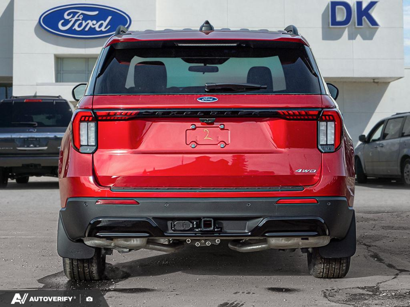 NEW 2026 Ford Explorer ST-Line - Rapid Red Tri-coat Metallic Exterior / ONYX UNIQUE CLOTH Interior - $62,107 - Stock #D60183 - VIN 1FMUK8KH7TGA81552 - Photo 5