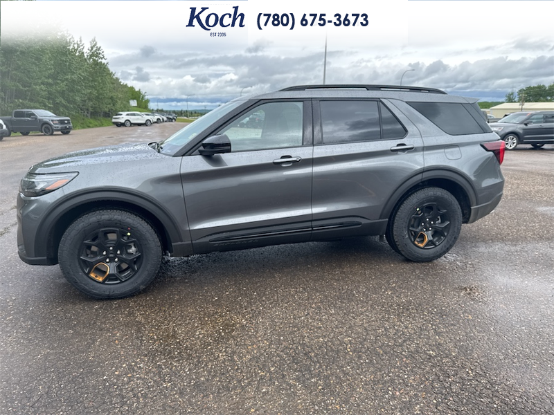 NEW 2026 Ford Explorer Tremor - Carbonized Grey Metallic Exterior / KAPOOR RED Interior - $75,030 - Stock #A26169 - VIN 1FMWK8JC4TGB63785 - Photo 6