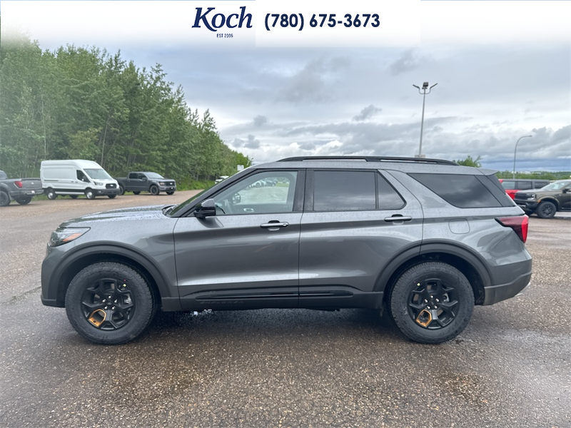 NEW 2026 Ford Explorer Tremor - Carbonized Grey Metallic Exterior / KAPOOR RED Interior - $75,030 - Stock #A26169 - VIN 1FMWK8JC4TGB63785 - Photo 7