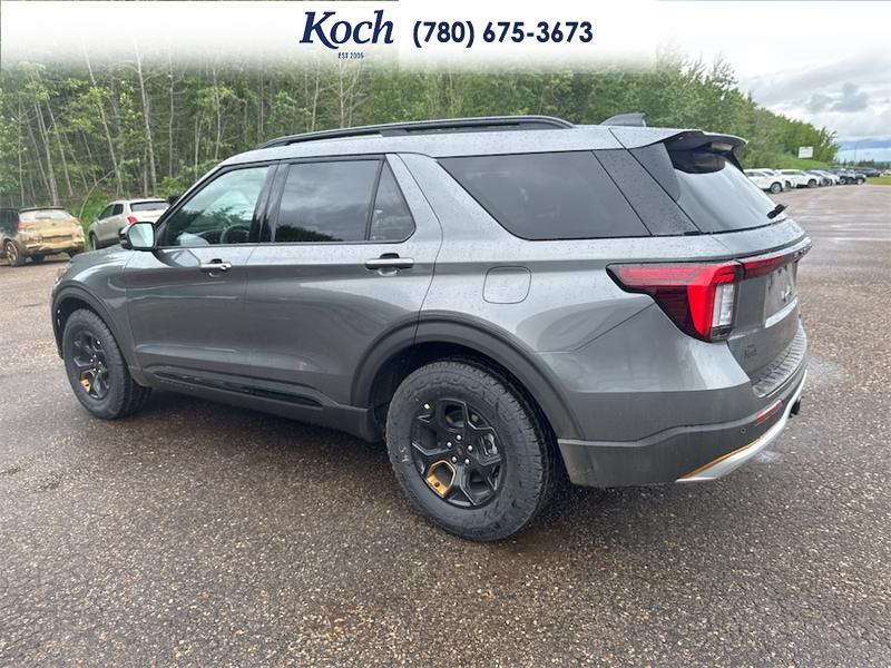 NEW 2026 Ford Explorer Tremor - Carbonized Grey Metallic Exterior / KAPOOR RED Interior - $75,030 - Stock #A26169 - VIN 1FMWK8JC4TGB63785 - Photo 8