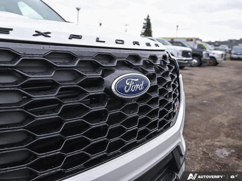 NEW 2026 Ford Explorer ST - Star White Tri-coat Metallic Exterior / ONYX MIKO Interior - $72,919 - Stock #E60832 - VIN 1FMWK8GC7TGB60838 - Photo 9