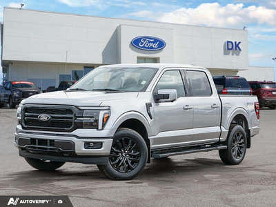 NEW 2026 Ford F-150 LARIAT - Iconic Silver Metallic Exterior - $88,427 - Stock #D60365 - VIN 1FTFW5L86TFA25008