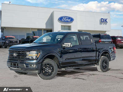 NEW 2026 Ford F-150 XLT - Antimatter Blue Metallic Exterior - $75,236 - Stock #D60350 - VIN 1FTFW3L81TFA31027