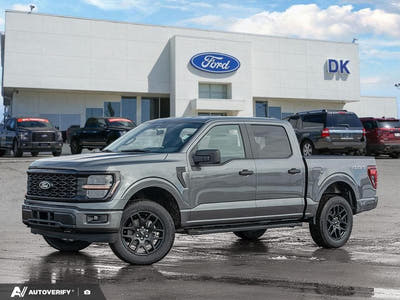 NEW 2026 Ford F-150 STX - Carbonized Grey Metallic Exterior - $58,999 - Stock #D60318 - VIN 1FTEW2LP1TKD59584