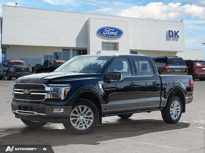 NEW 2026 Ford F-150 King Ranch - Agate Black/marsh Grey Accent Exterior - $96,872 - Stock #D60422 - VIN 1FTFW6L85TFA42386