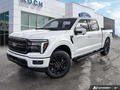 NEW 2026 Ford F-150 LARIAT - Star White Tri-coat Metallic Exterior - $87,594 - Stock #E60564 - VIN 1FTFW5L85TFA11925