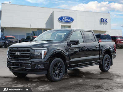 NEW 2026 Ford F-150 LARIAT - Agate Black Exterior - $79,457 - Stock #D60460 - VIN 1FTFW5L8XTKD36187