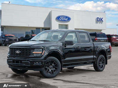 NEW 2026 Ford F-150 STX - Agate Black Exterior - $61,847 - Stock #D60262 - VIN 1FTEW2LP4TKD31505