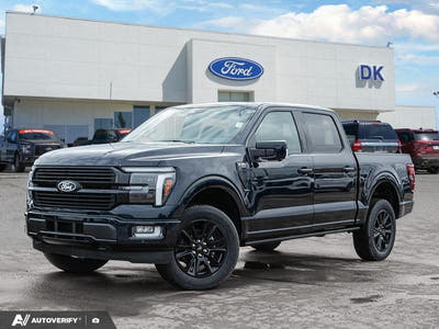 NEW 2026 Ford F-150 Platinum - Antimatter Blue Metallic Exterior - $104,842 - Stock #D60464 - VIN 1FTFW7L88TFA43747