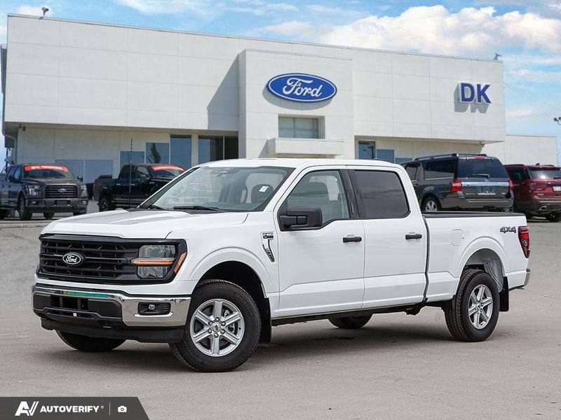 NEW 2026 Ford F-150 XLT - Oxford White Exterior / MEDIUM DARK SLATE CLOTH Interior - $66,927 - Stock #D60337 - VIN 1FTFW3L55TKD52694 - Photo 1