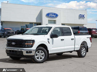 NEW 2026 Ford F-150 XLT - Oxford White Exterior - $64,102 - Stock #D60255 - VIN 1FTFW3L88TKD28125