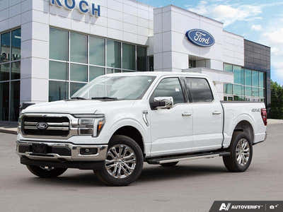NEW 2026 Ford F-150 LARIAT - Oxford White Exterior - $79,234 - Stock #E60232 - VIN 1FTFW5L85TFA14968