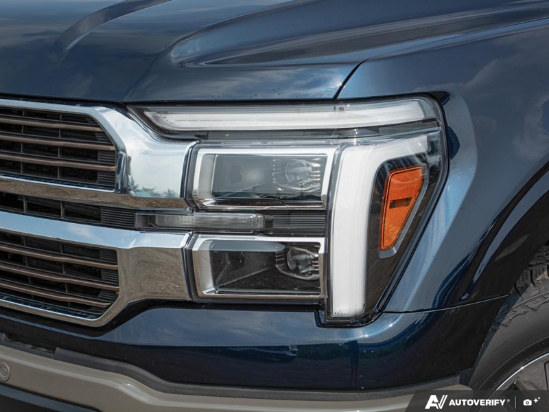 NEW 2026 Ford F-150 King Ranch - Antimatter Blue/marsh Grey Accent Exterior / JAVA, KING RANCH MULTICONTOUR LEATHER BUCKET SEATS Interior - $94,026 - Stock #E60916 - VIN 1FTFW6L84TFB50451 - Photo 10
