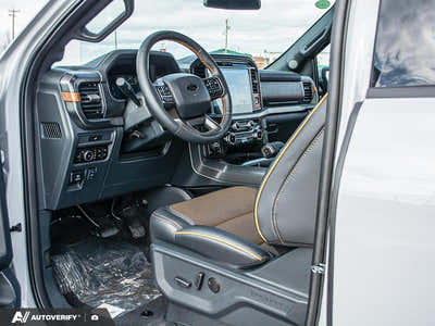 NEW 2026 Ford F-150 Tremor - BLACK TREMOR LEATHER Interior - $84,012 - Stock #D60343 - VIN 1FTFW4L88TFA45805