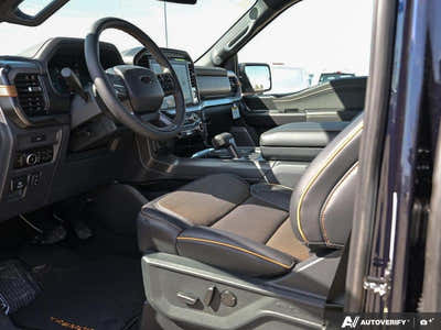 NEW 2026 Ford F-150 Tremor - BLACK TREMOR LEATHER Interior - $90,164 - Stock #E60628 - VIN 1FTFW4L53TFA80791
