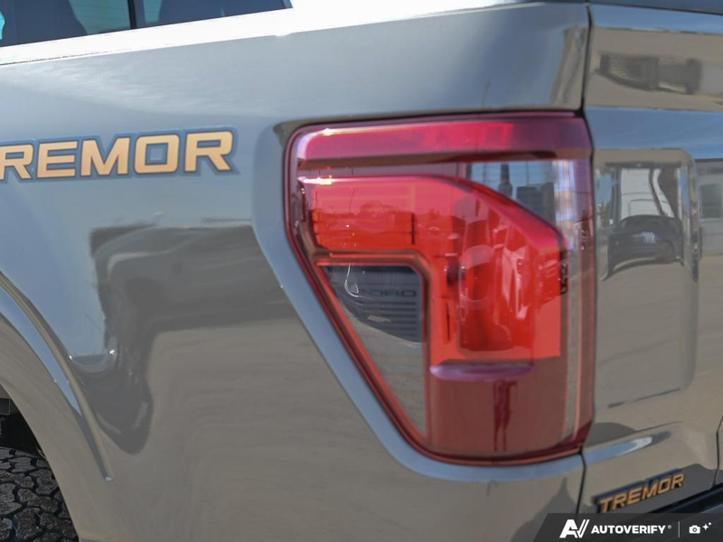NEW 2026 Ford F-150 Tremor - Marsh Gray Exterior / BLACK TREMOR LEATHER Interior - $89,864 - Stock #E60583 - VIN 1FTFW4L59TFA81038 - Photo 12