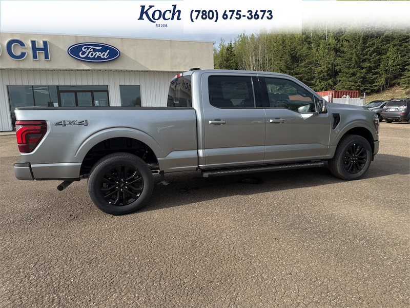 NEW 2026 Ford F-150 LARIAT - Iconic Silver Metallic Exterior / BLACK Interior - $83,435 - Stock #A26077 - VIN 1FTFW5L88TKD37502 - Photo 12