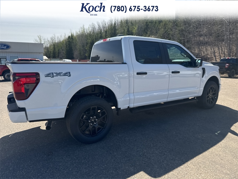 NEW 2026 Ford F-150 STX - Oxford White Exterior / BLACK ONYX/BLUE PREM LEATHER SEATS Interior - $65,530 - Stock #A26150 - VIN 1FTEW2LP5TKD67820 - Photo 12