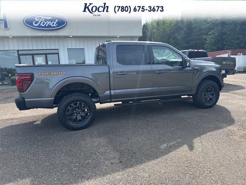 NEW 2026 Ford F-150 Tremor - Carbonized Grey Metallic Exterior / BLACK, UNIQUE TREMOR LEATHER-TRIMMED BUCKET SEATS Interior - $87,395 - Stock #A26227 - VIN 1FTFW4L84TFB54553 - Photo 12