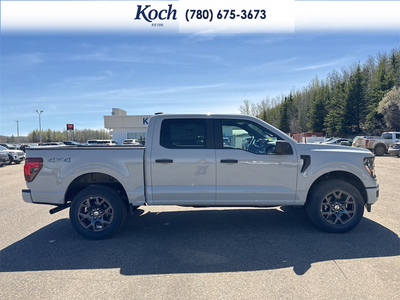 NEW 2026 Ford F-150 STX - BLACK ONYX/BLUE PREM LEATHER SEATS Interior - $63,205 - Stock #A26151 - VIN 1FTEW2LP4TKD67775