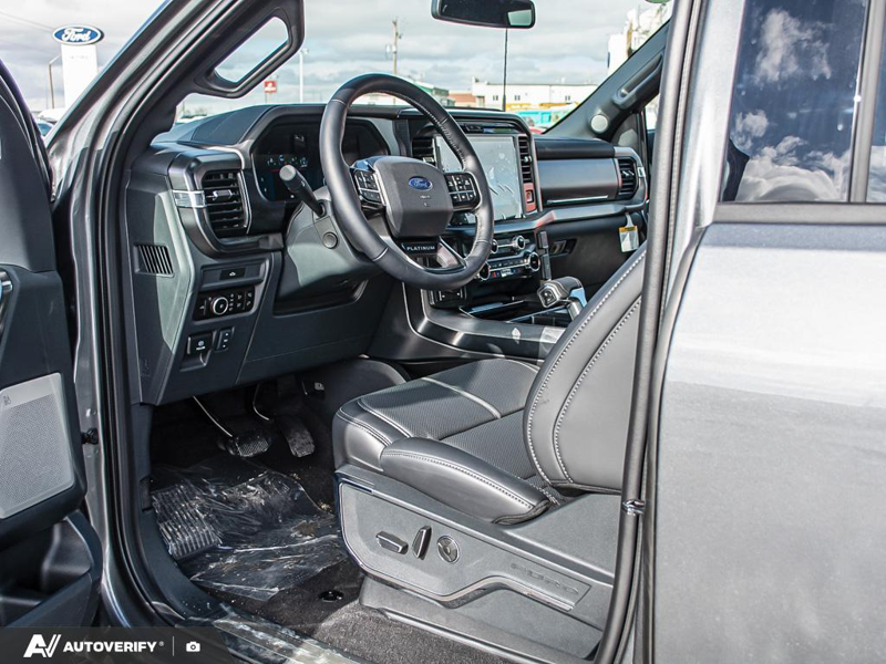 NEW 2026 Ford F-150 Platinum - Carbonized Grey Metallic Exterior / BLACK LEATHER Interior - $97,607 - Stock #D60417 - VIN 1FTFW7L83TFA48418 - Photo 13