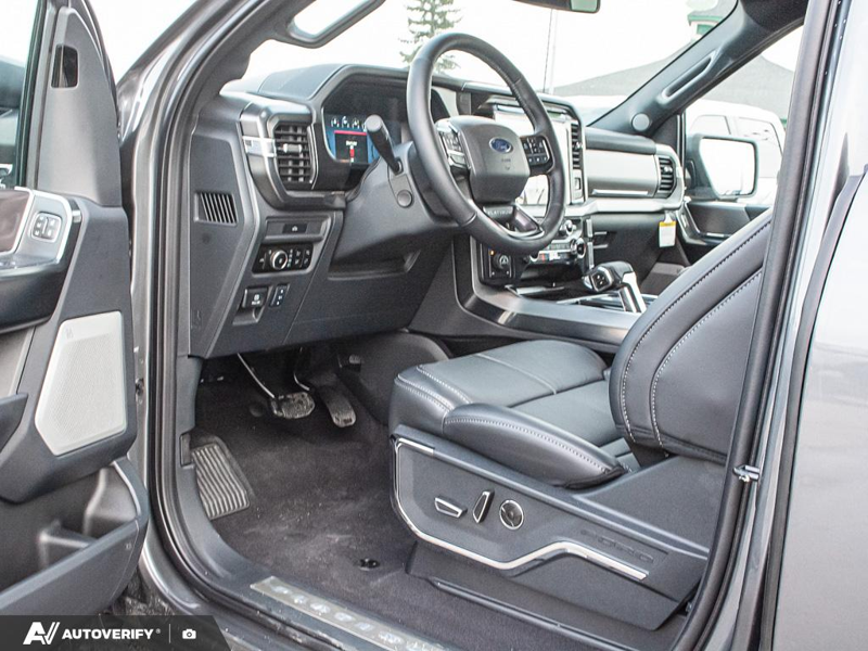 NEW 2026 Ford F-150 Platinum - Carbonized Grey Metallic Exterior / BLACK LEATHER Interior - $96,347 - Stock #D60463 - VIN 1FTFW7L87TFA51192 - Photo 13