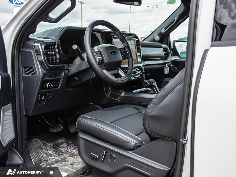 NEW 2026 Ford F-150 LARIAT - Star White Tri-coat Metallic Exterior / BLACK ACTIVE X Interior - $86,793 - Stock #D60573 - VIN 1FTFW5L84TFA96417 - Photo 13