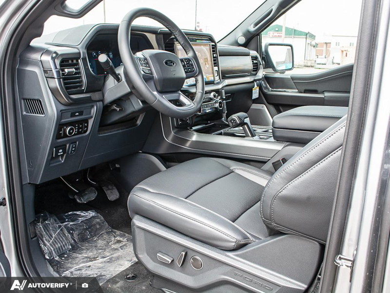 NEW 2026 Ford F-150 LARIAT - Iconic Silver Metallic Exterior / BLACK ACTIVE X Interior - $89,057 - Stock #D60544 - VIN 1FTFW5L80TFA86483 - Photo 13