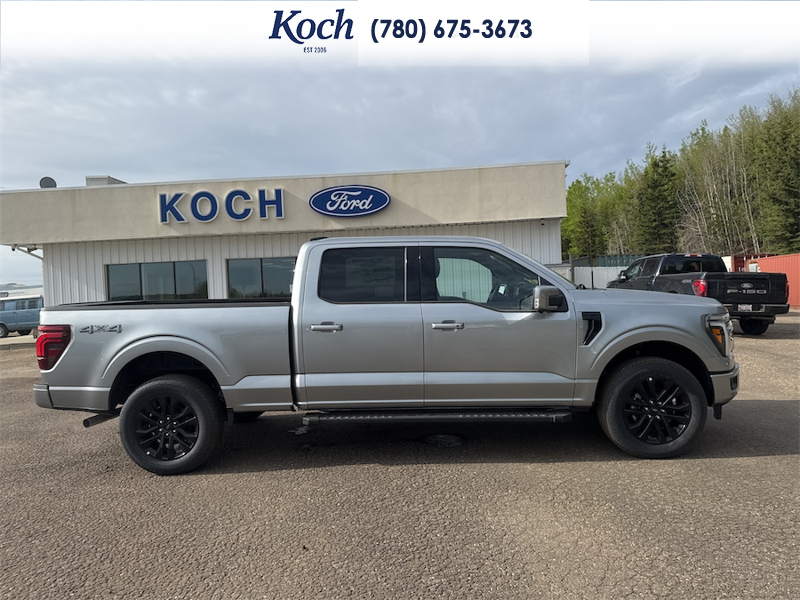 NEW 2026 Ford F-150 LARIAT - Iconic Silver Metallic Exterior / BLACK Interior - $77,297 - Stock #A26077 - VIN 1FTFW5L88TKD37502 - Photo 13
