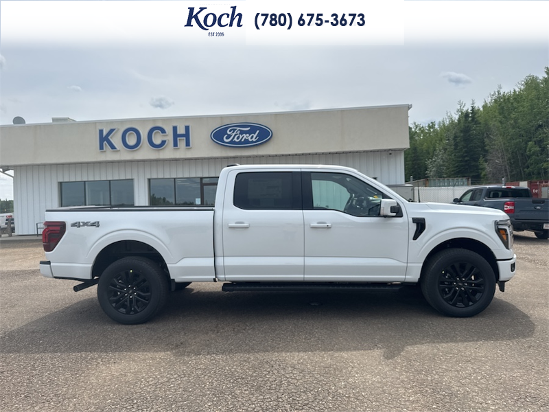 NEW 2026 Ford F-150 LARIAT - Oxford White Exterior / BLACK Interior - $84,235 - Stock #A26221 - VIN 1FTFW5L83TKE27348 - Photo 13