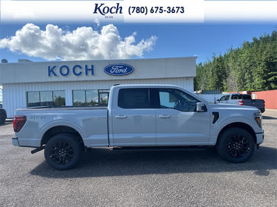 NEW 2026 Ford F-150 LARIAT - BLACK, ACTIVEX TRIMMED 40/CONSOLE/40 FRONT SEATS (B) Interior - $84,235 - Stock #A26209 - VIN 1FTFW5L88TKE41021