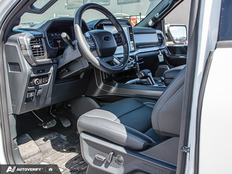 NEW 2026 Ford F-150 LARIAT - Star White Tri-Coat Exterior / BLACK, ACTIVEX TRIMMED 40/CONSOLE/40 FRONT SEATS (B) Interior - $85,206 - Stock #D60672 - VIN 1FTFW5L88TFA34986 - Photo 13