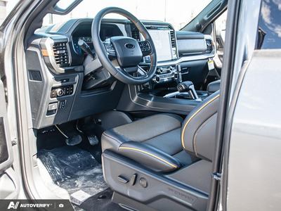 NEW 2026 Ford F-150 Tremor - BLACK TREMOR LEATHER Interior - $92,032 - Stock #D60616 - VIN 1FTFW4L58TFB21982
