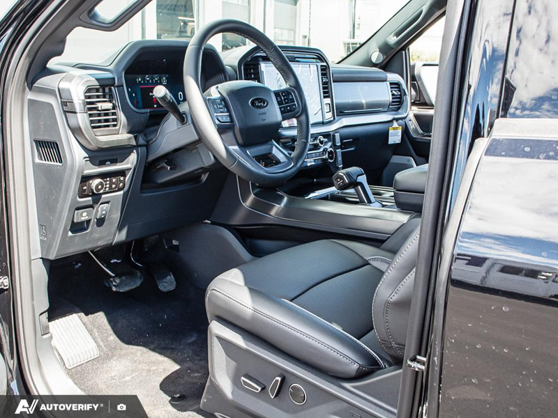 NEW 2026 Ford F-150 LARIAT - Agate Black Metallic Exterior / BLACK ACTIVE X Interior - $97,989 - Stock #D60701 - VIN 1FTFW5L54TFB27736 - Photo 13