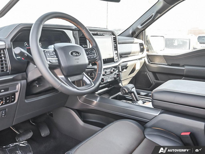 NEW 2026 Ford F-150 Tremor - BLACK TREMOR LEATHER Interior - $92,969 - Stock #E60700 - VIN 1FTFW4L59TFB13468