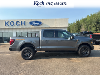 NEW 2026 Ford F-150 Tremor - BLACK, UNIQUE TREMOR LEATHER-TRIMMED BUCKET SEATS Interior - $88,012 - Stock #A26219 - VIN 1FTFW4L8XTFB45534