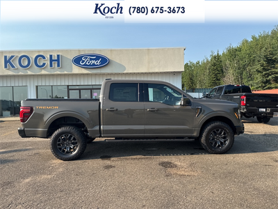 NEW 2026 Ford F-150 Tremor - BLACK, UNIQUE TREMOR LEATHER-TRIMMED BUCKET SEATS Interior - $88,993 - Stock #A26222 - VIN 1FTFW4L87TFB48388