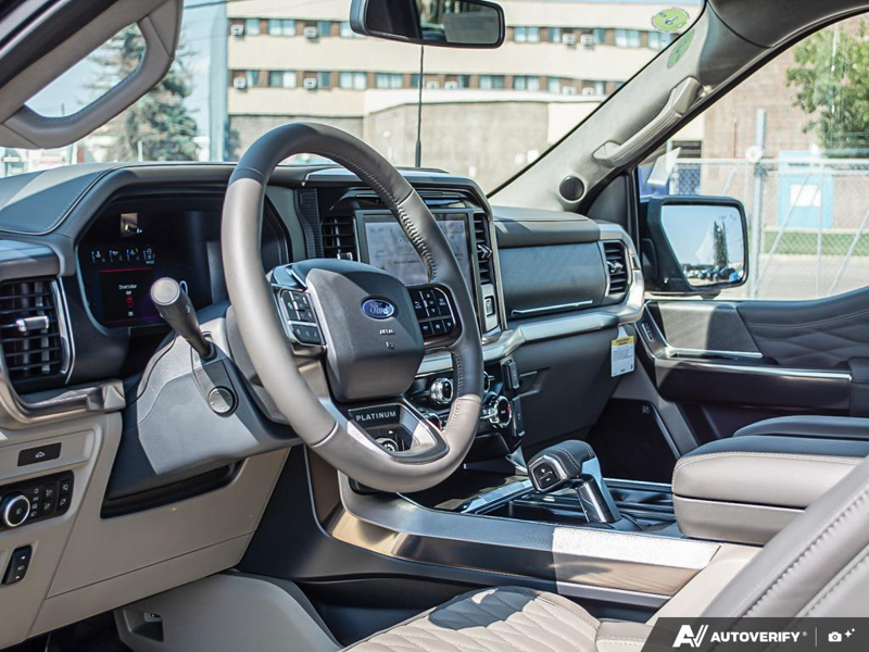 NEW 2026 Ford F-150 Platinum Plus - Agate Black Exterior / SMOKED TRUFFLE LTD LEATHER BUCKET SEATS Interior - $109,230 - Stock #E60915 - VIN 1FTFW7LD3TFB69995 - Photo 13