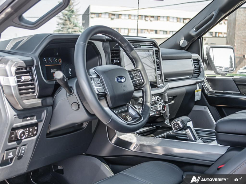 NEW 2026 Ford F-150 Platinum - Star White Tri-coat Metallic Exterior / BLACK LEATHER Interior - $98,250 - Stock #E60892 - VIN 1FTFW7L80TFB52817 - Photo 13